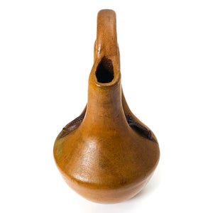 Native Corn Wedding Vase - Signed Pottery