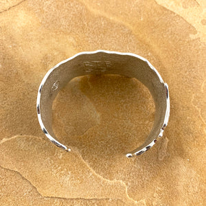 Rebecca Begay Tufa Silver Bracelet