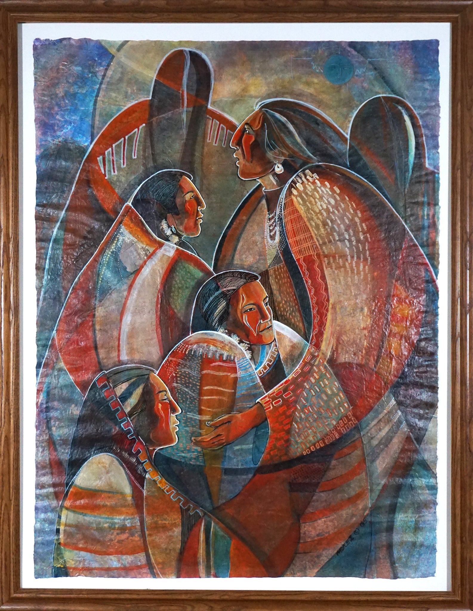 Mary Morez - ‘Native American Figures’