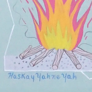 Harrison Begay (Haskay Yahne Yah) - Fire Dancer Original