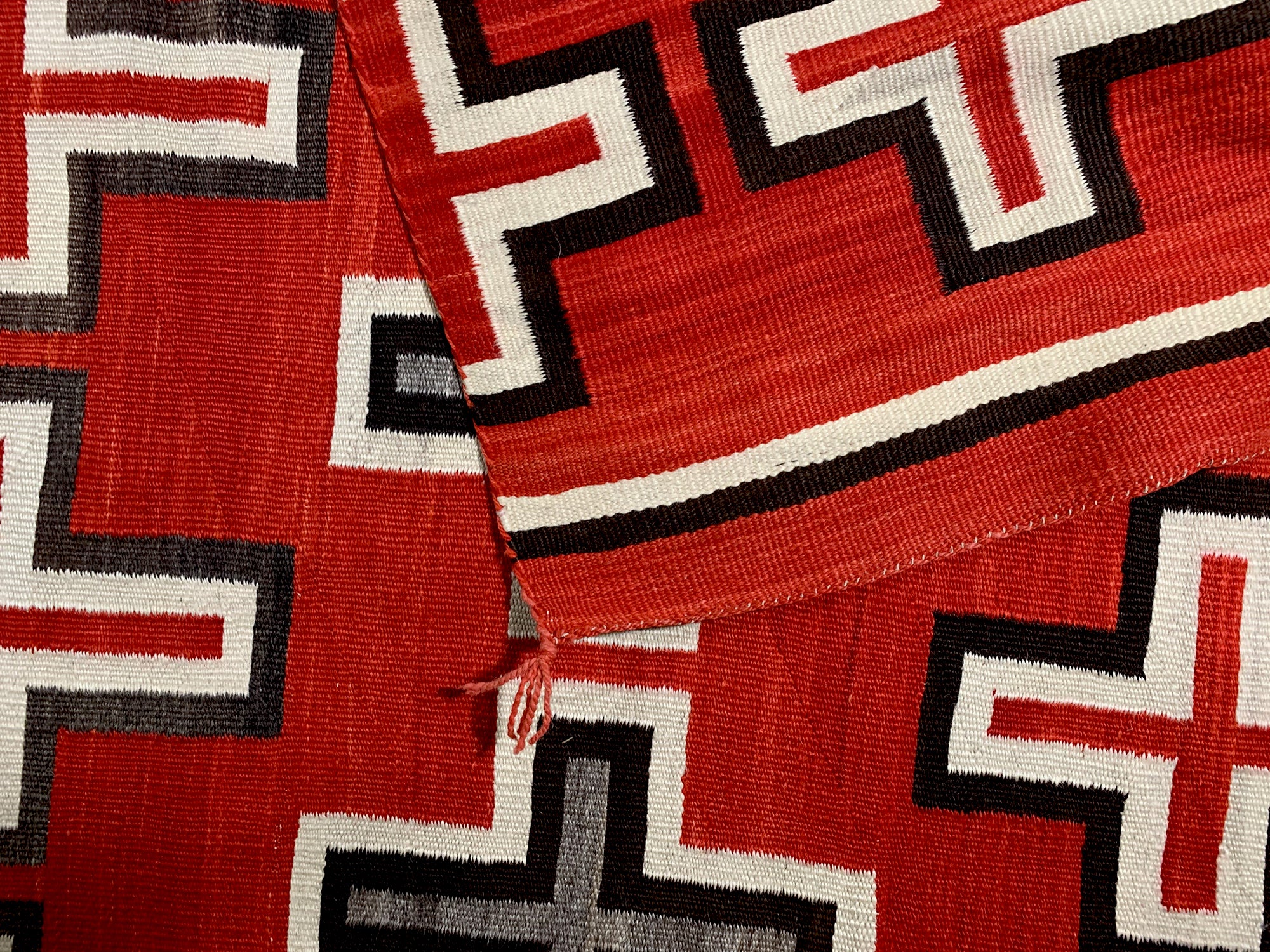 RESERVED  Antique Navajo Rug - Transitional