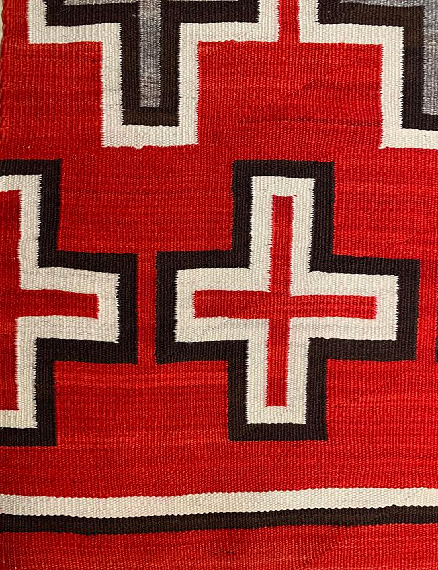 RESERVED  Antique Navajo Rug - Transitional