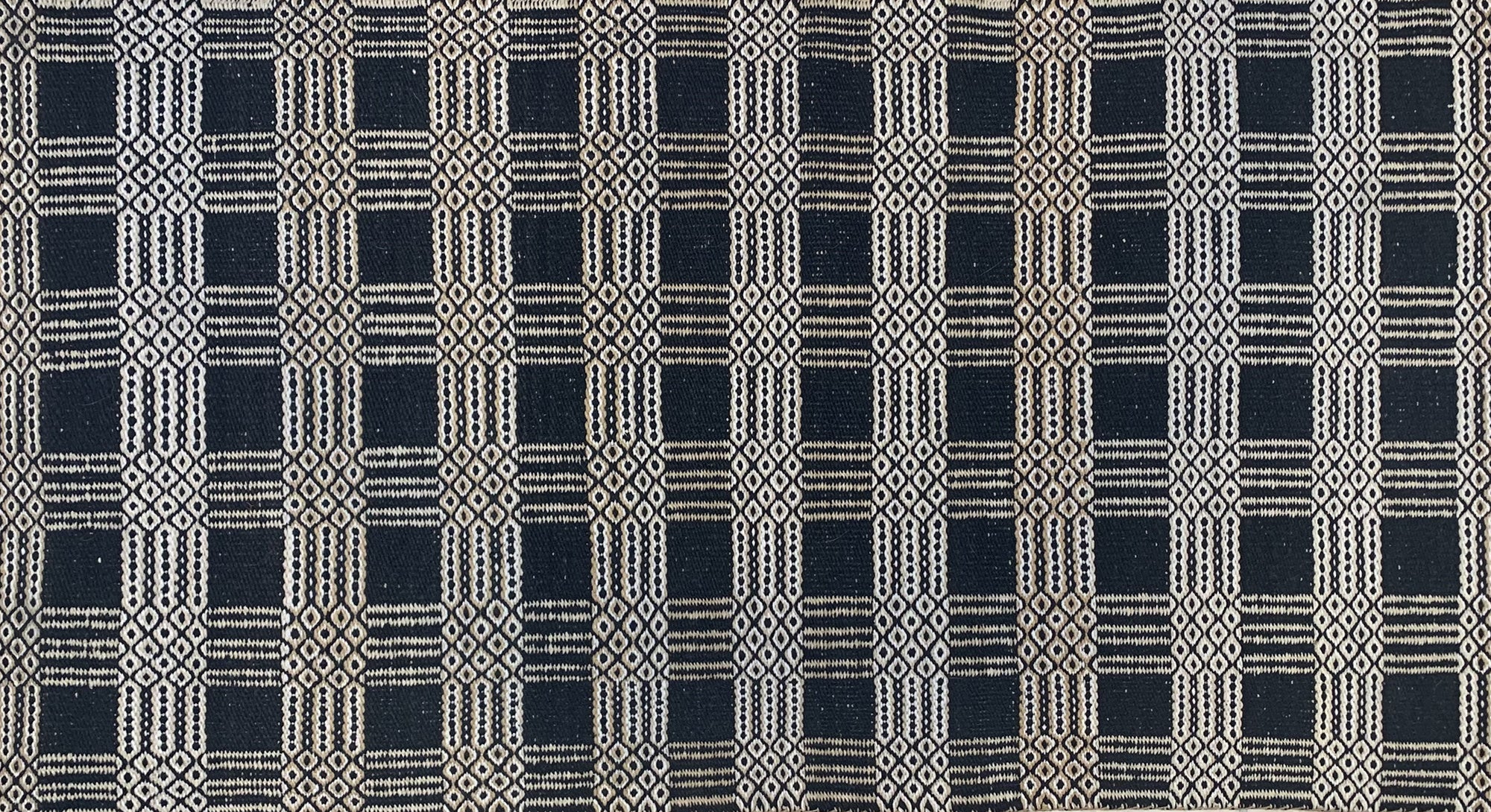 Navajo Rug - Two-Face Twill Design