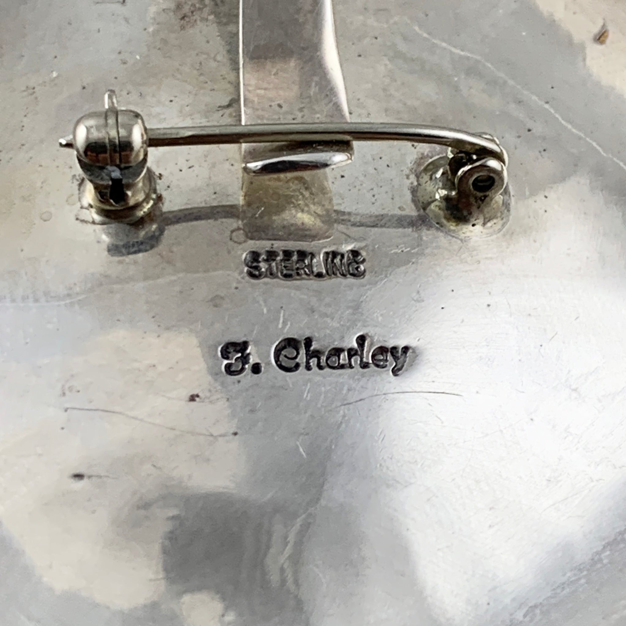 Freddy Charley Sun Kachina Movable Pin or Pendant