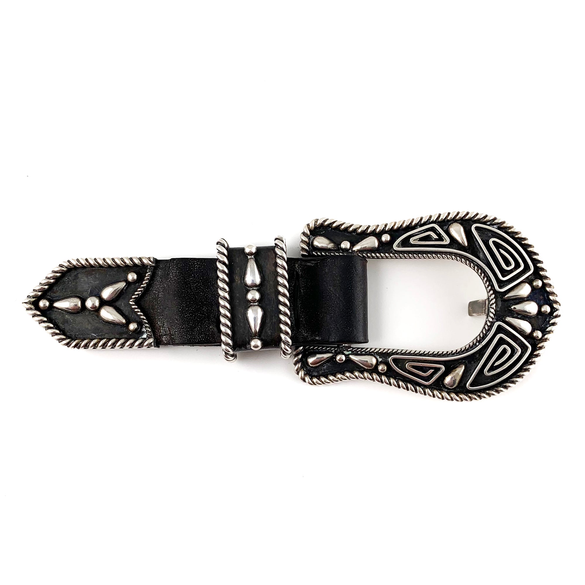 Billy Betoney Sterling Silver Ranger Style Buckle