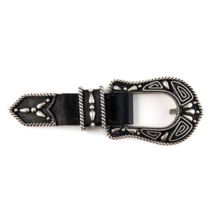 Billy Betoney Sterling Silver Ranger Style Buckle