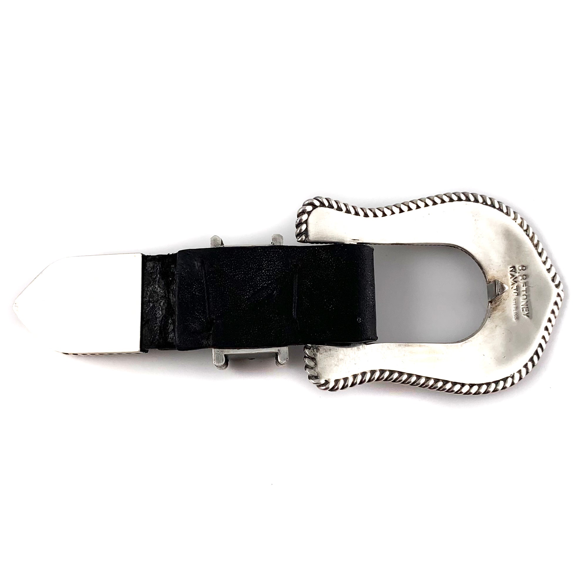 Billy Betoney Sterling Silver Ranger Style Buckle