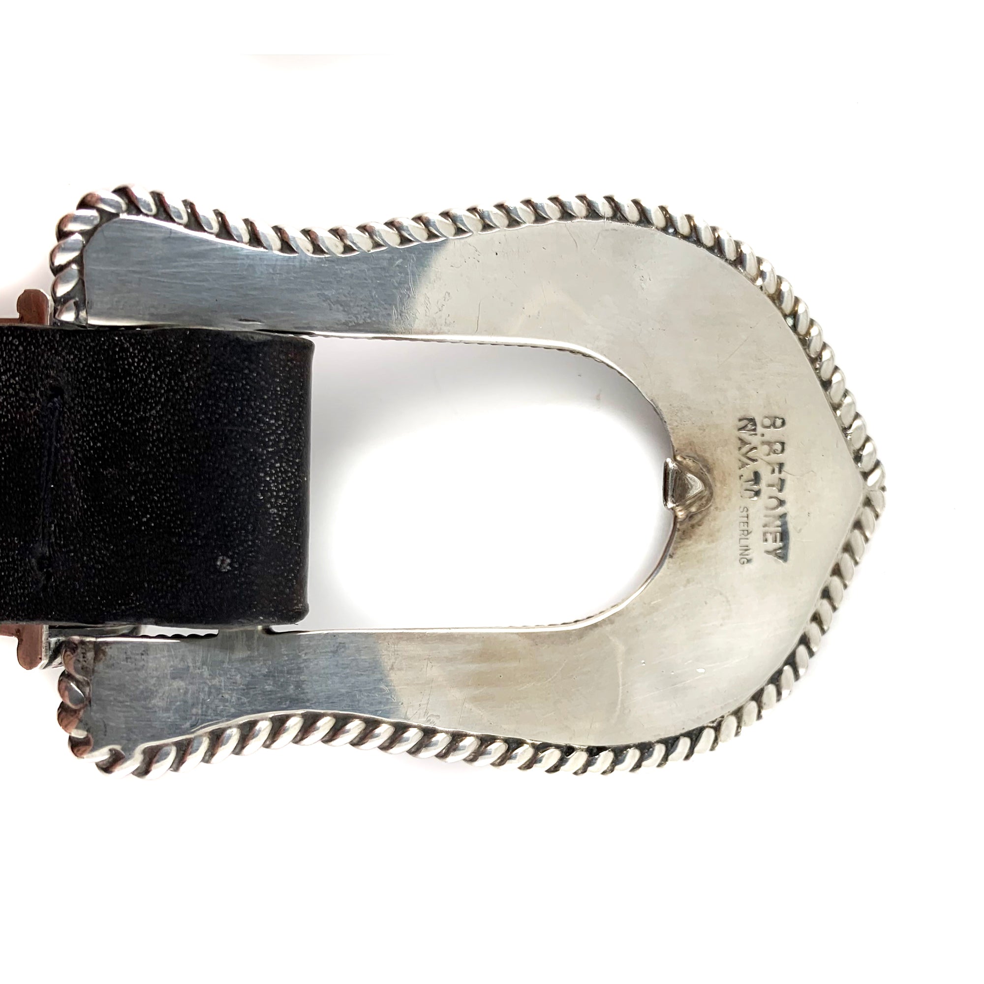 Billy Betoney Sterling Silver Ranger Style Buckle