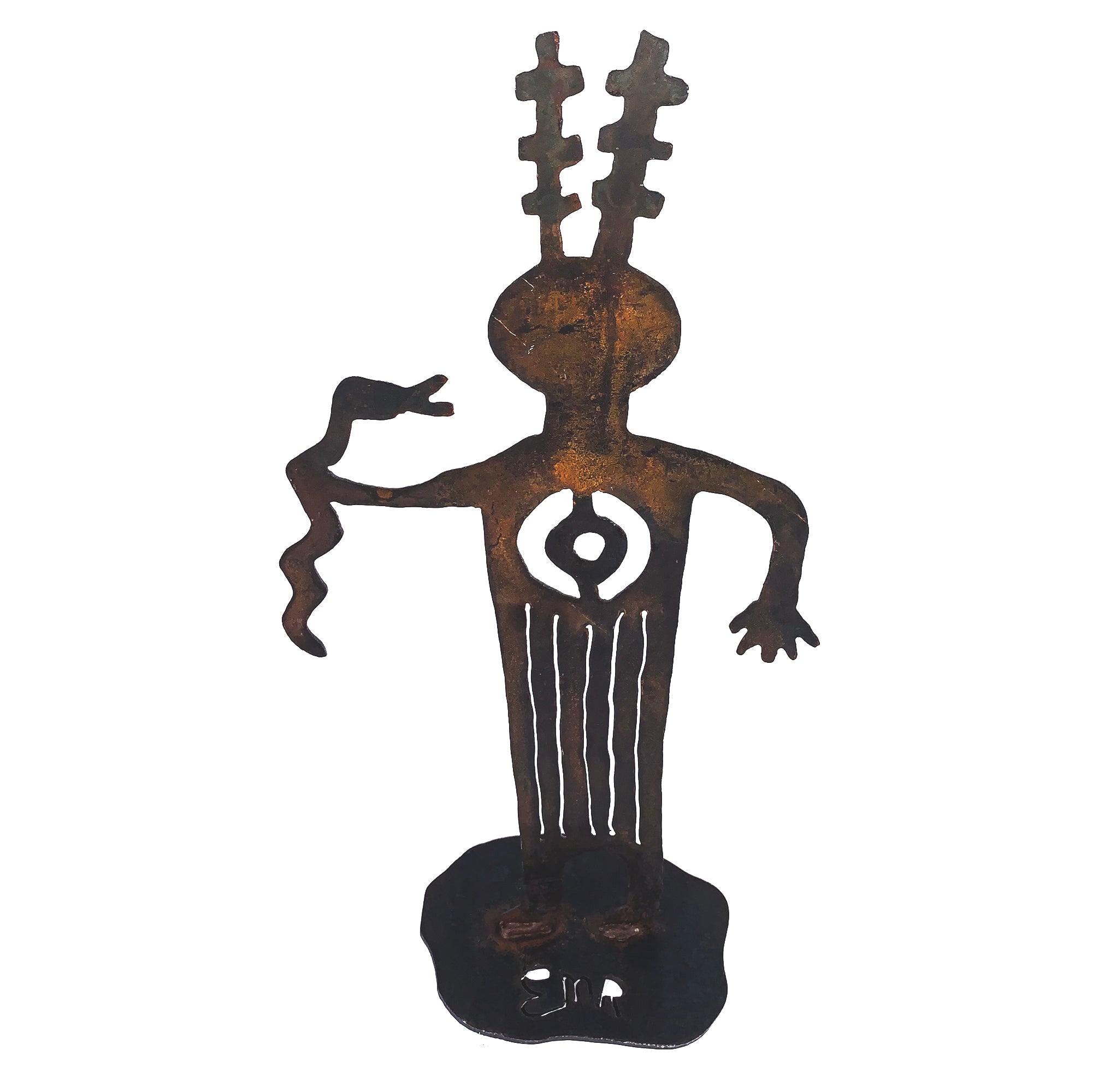 Elwood Reynolds - ‘Snake Dance’ Original Metal Scultpure