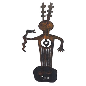 Elwood Reynolds - ‘Snake Dance’ Original Metal Scultpure