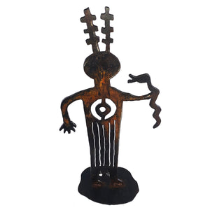 Elwood Reynolds - ‘Snake Dance’ Original Metal Scultpure