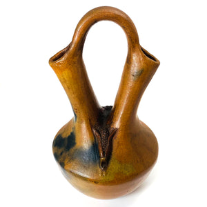 Native Corn Wedding Vase - Signed Pottery