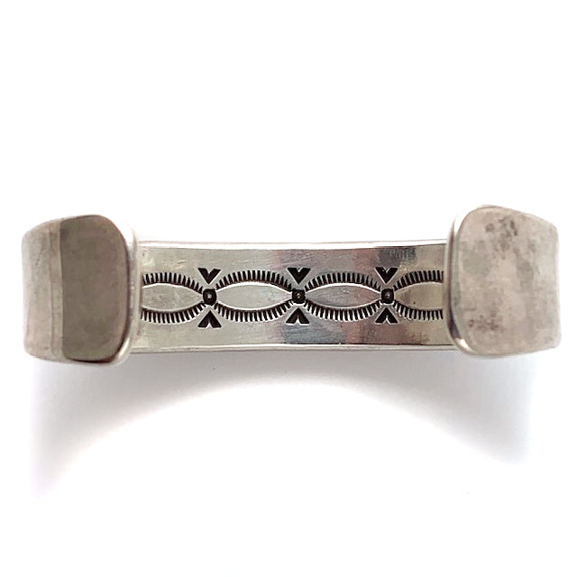 Bruce Morgan Silver and 14k Gold Bracelet - Pueblo Home design