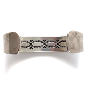 Bruce Morgan Silver and 14k Gold Bracelet - Pueblo Home design